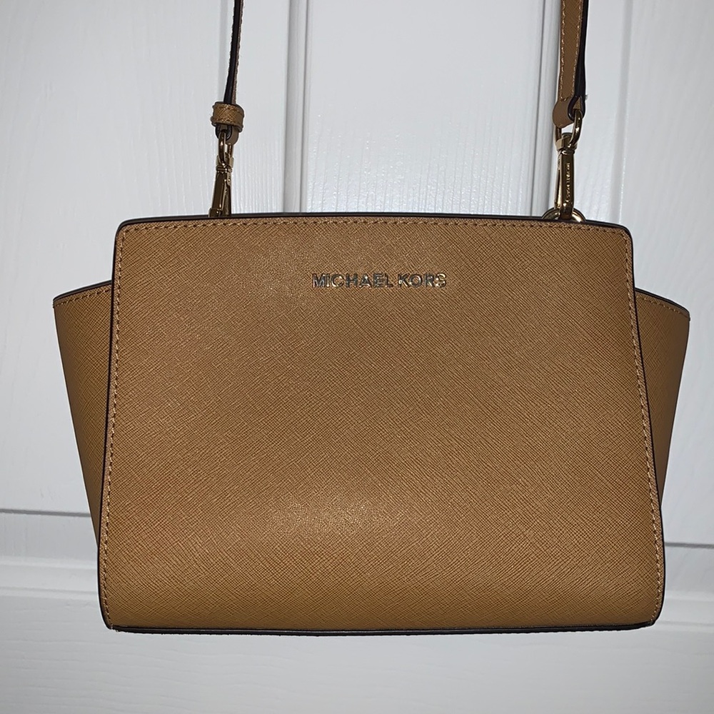 MICHAEL KORS BROWN CROSSBODY BAG
